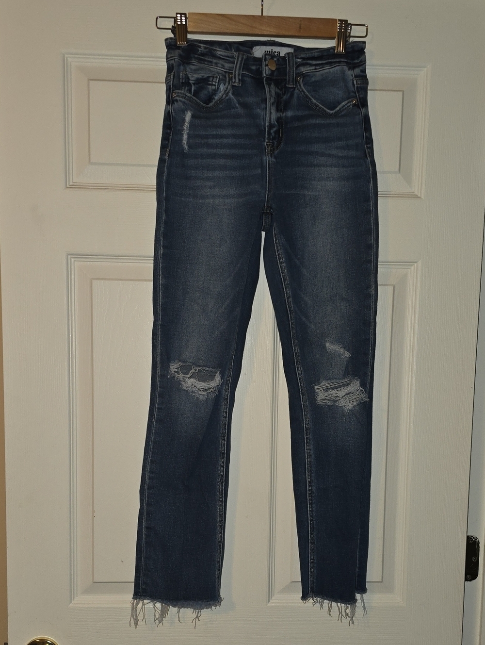 Mica Los‎ Angeles Jeans Women's Size 0 Size 25 Blue Denim